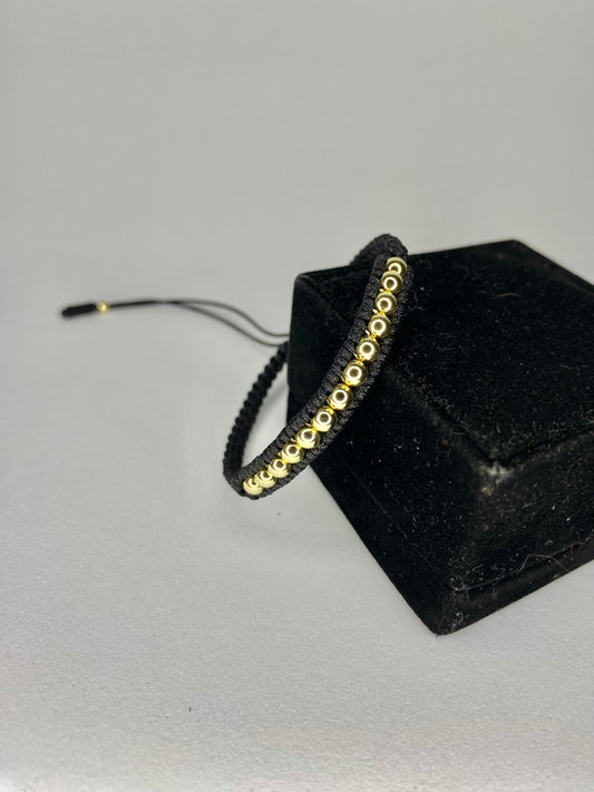 Manilla Trenzado Oculto - Oro  Laminado 18k